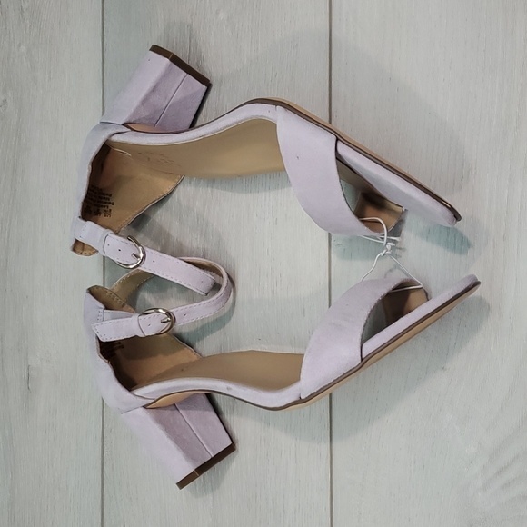 NEW Naturalizer Womens Vera Blue Ankle Suede Strap Heels Sandals Shoes sz 9 - Picture 9 of 14